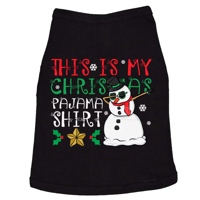 This Is My Christmas Pajama Holiday Doggie Tank