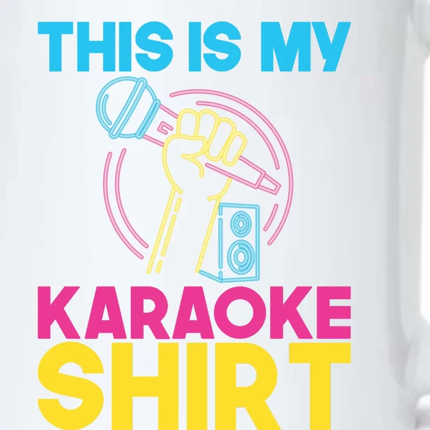 This Is My Karaoke Microphone Singing Lover Hoodie Black Color Changing Mug