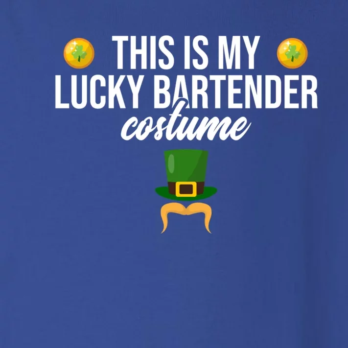 This Is My Lucky Bartender Costume St Patrick's Day Bar Gift Toddler Long Sleeve Shirt