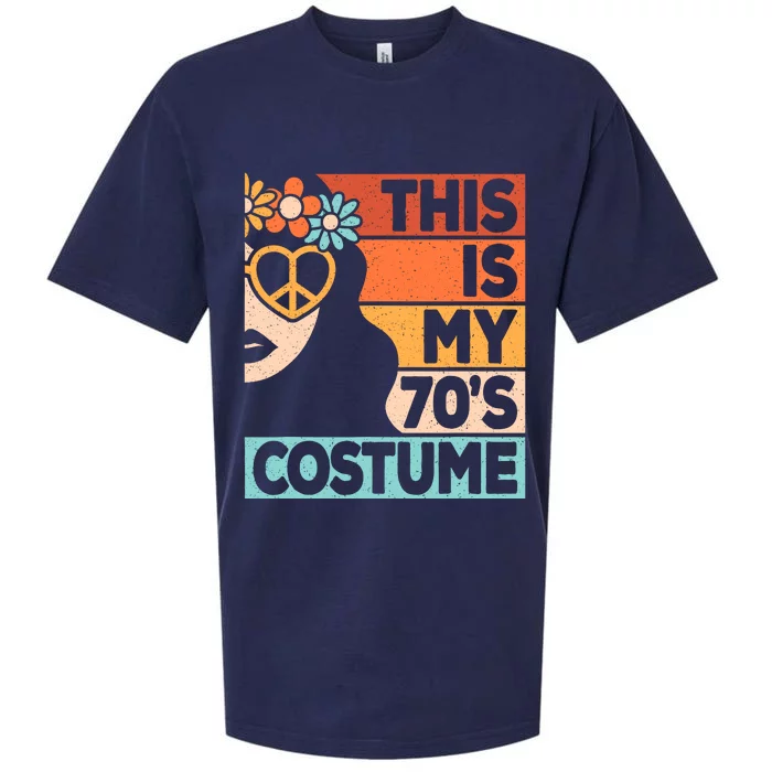 This Is My 70s Costume 70s Disco 1970s 70s Outfit Sueded Cloud Jersey T-Shirt