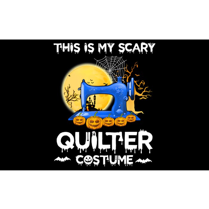 This Is My Scary Quilter Costume Halloween Funny Gifts Bumper Sticker