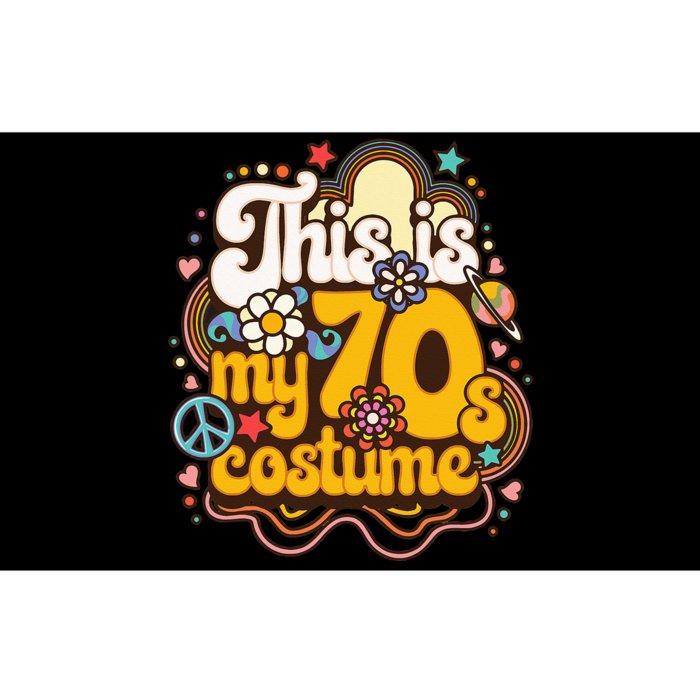 This Is My 70s Costume Theme Party Hippie Retro Friends Bumper Sticker