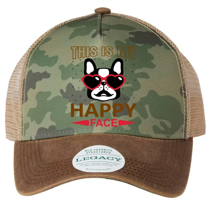 This Is My Happy Face Legacy Tie Dye Trucker Hat