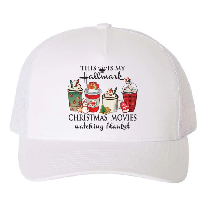 This Is My Hall Mark Christmas Coffee Yupoong Adult 5-Panel Trucker Hat