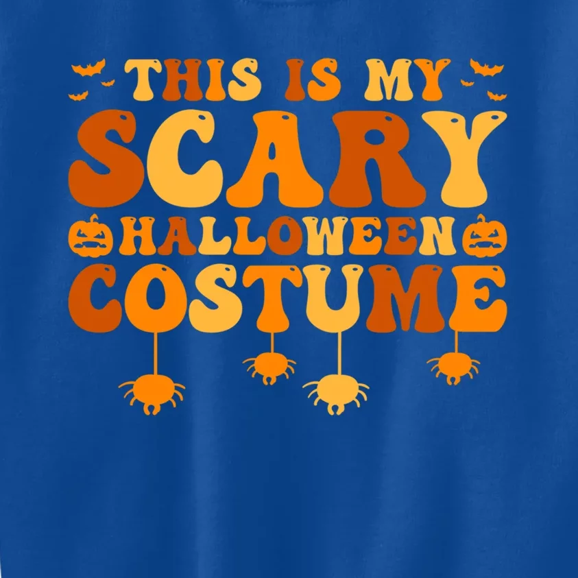 This Is My Scary Halloween Costume Gift Kids Sweatshirt