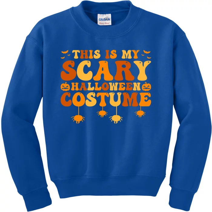 This Is My Scary Halloween Costume Gift Kids Sweatshirt