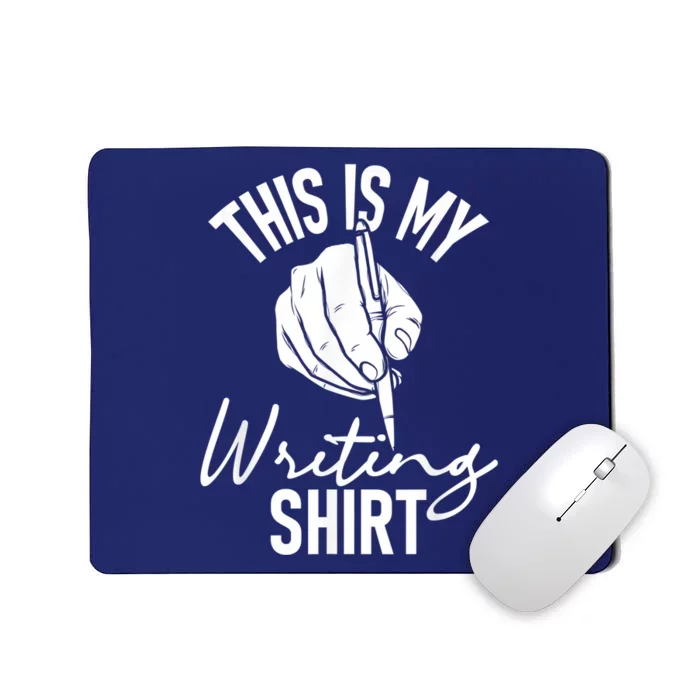 This Is My Writing Poet Author Literature Mousepad