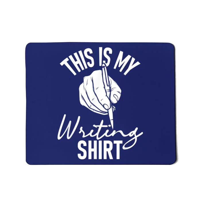 This Is My Writing Poet Author Literature Mousepad