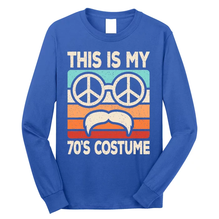 This Is My 70s Costume 70s Style Disco Party 70s Outfit Long Sleeve Shirt