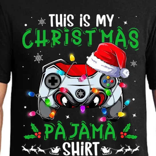 This Is My Christmas Pajama Video Game Gamer Boy Teens Pajama Set