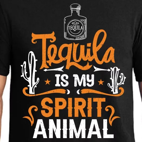 Tequila Is My Spirit Animal Pajama Set