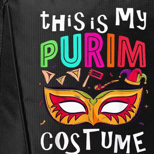 This Is My Purim Costume City Backpack