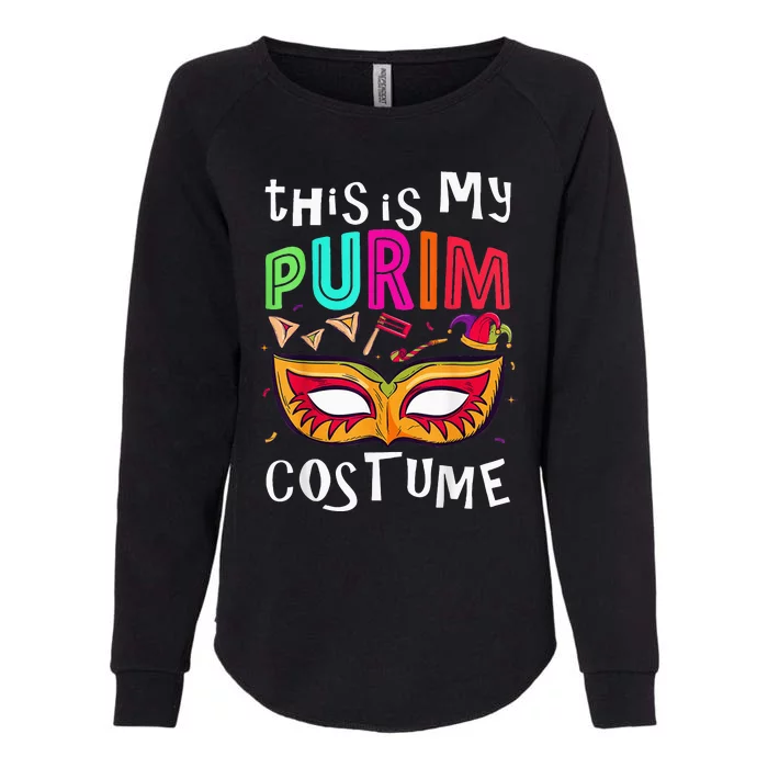 This Is My Purim Costume Womens California Wash Sweatshirt