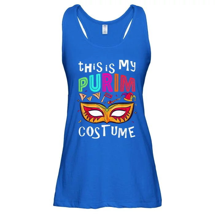 This Is My Purim Costume Ladies Essential Flowy Tank