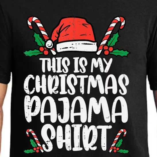 This Is My Christmas Pajama Xmas Lights Funny Holiday Pajama Set