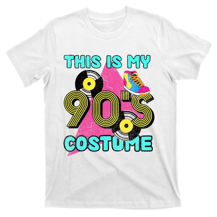 This Is My 90s Costume 1990s Theme Party Vinyl Nineties T-Shirt