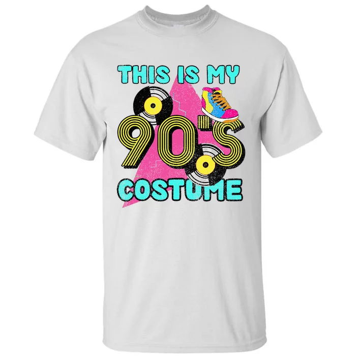 This Is My 90s Costume 1990s Theme Party Vinyl Nineties Tall T-Shirt