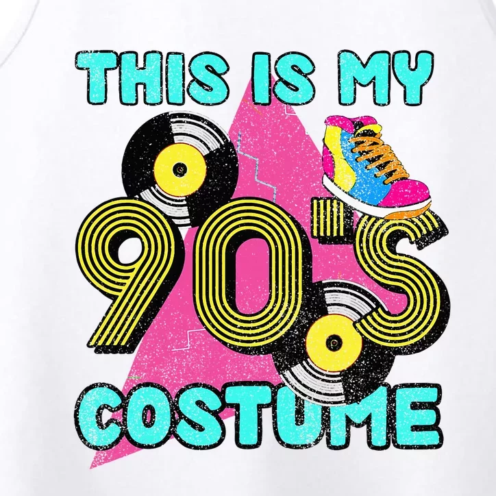 This Is My 90s Costume 1990s Theme Party Vinyl Nineties Performance Tank