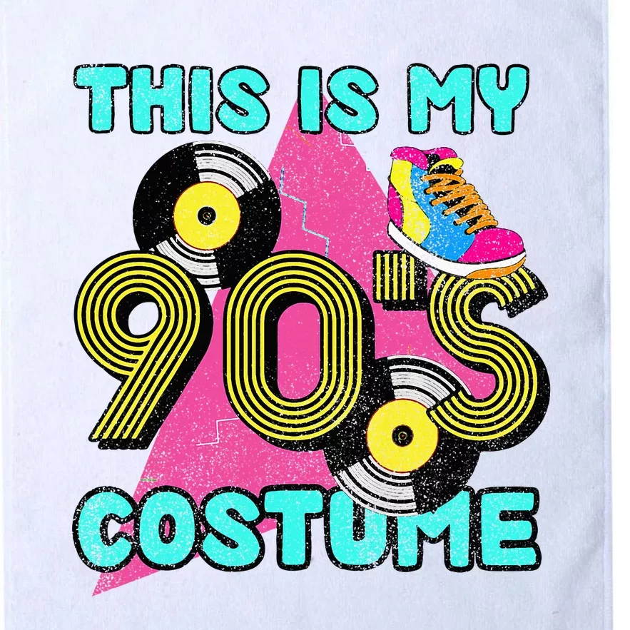 This Is My 90s Costume 1990s Theme Party Vinyl Nineties Platinum Collection Golf Towel