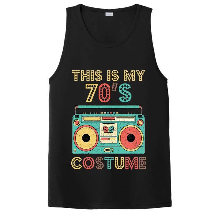 This Is My 70s Costume  1970s Retro Vintage 70s Party Performance Tank