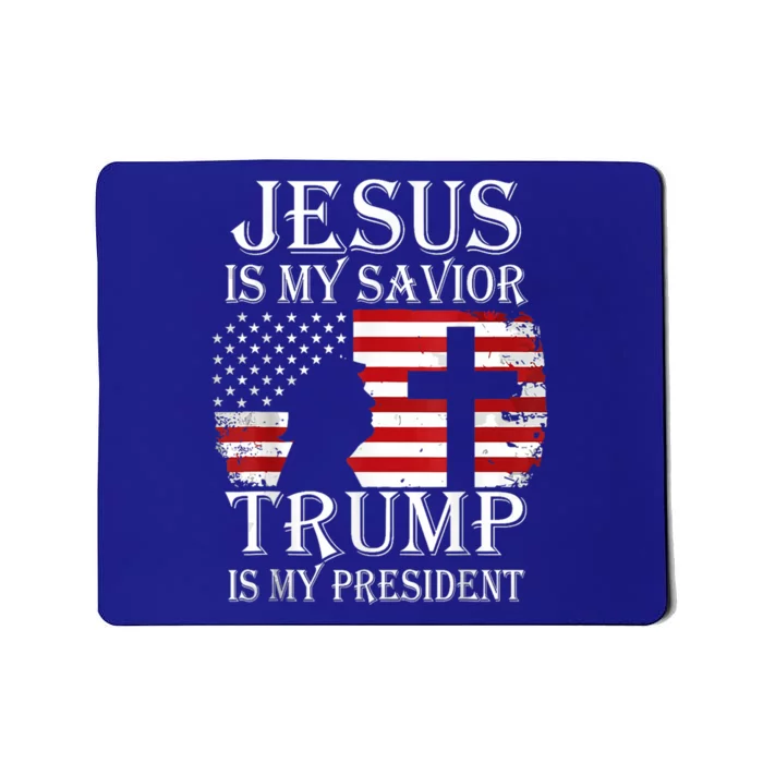 Trump Is My President American Flag Gift Mousepad