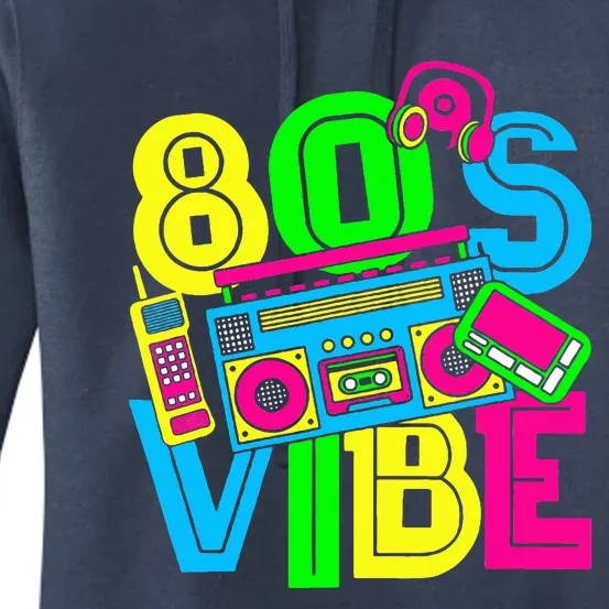 This Is My 80S Vibe 1980s Fashion 80s 90s Outfit Party Women's Pullover Hoodie