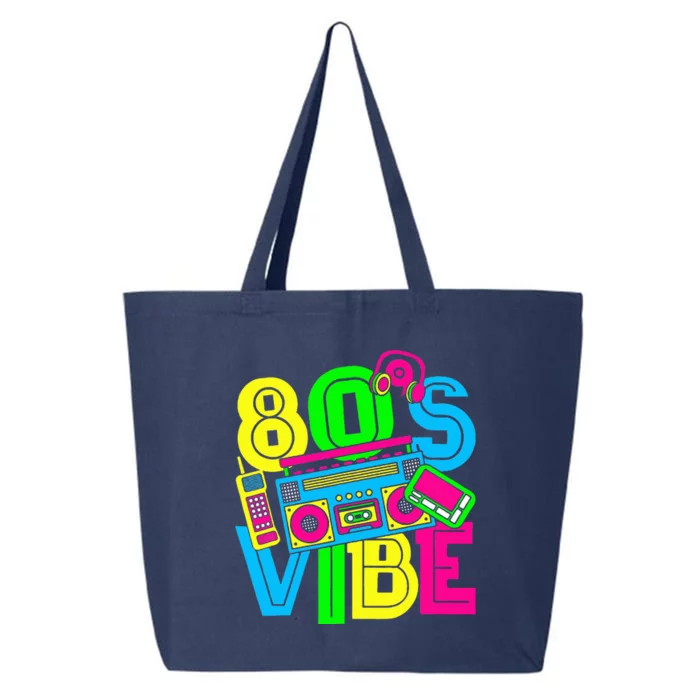 This Is My 80S Vibe 1980s Fashion 80s 90s Outfit Party 25L Jumbo Tote