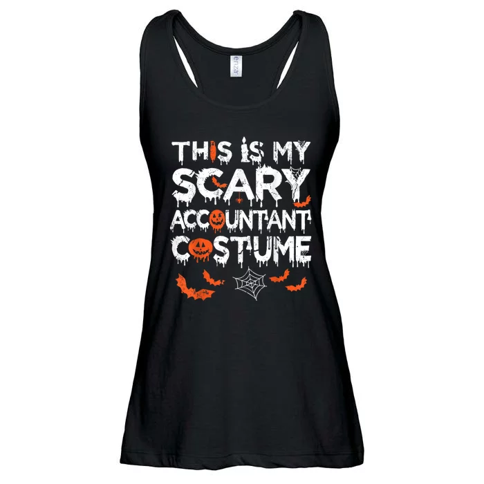 This Is My Scary Accountant Costume Funny Halloween Ladies Essential Flowy Tank