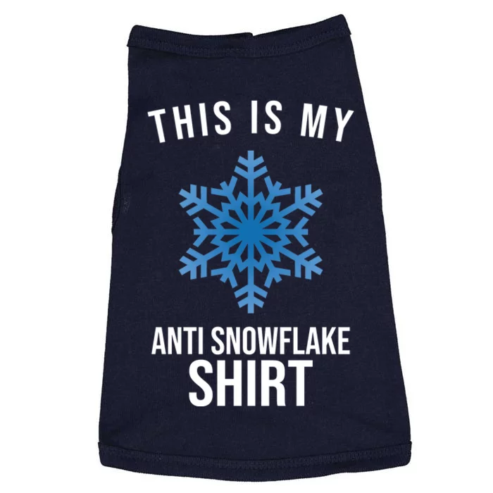 This Is My Anti Snowflake Shirt Winter Doggie Tank