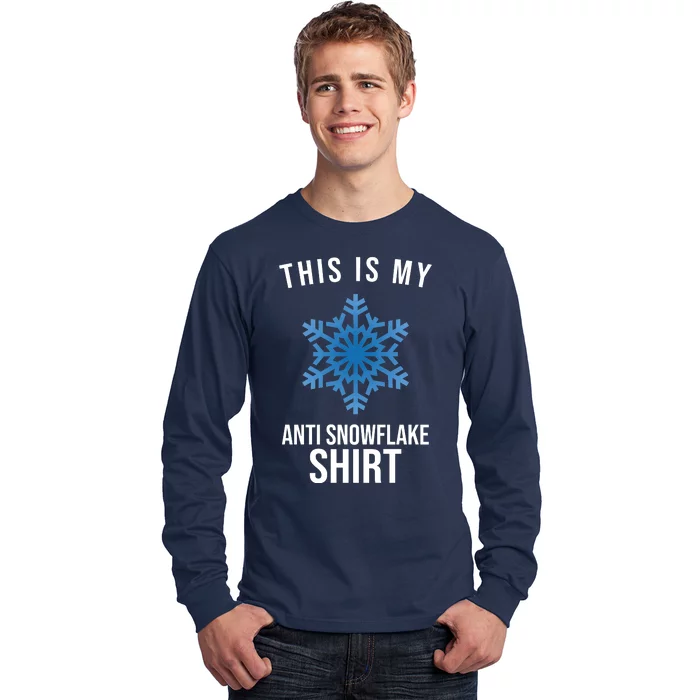 This Is My Anti Snowflake Shirt Winter Long Sleeve Shirt