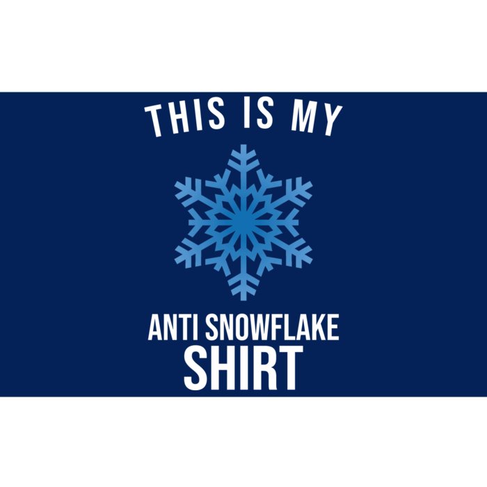 This Is My Anti Snowflake Shirt Winter Bumper Sticker