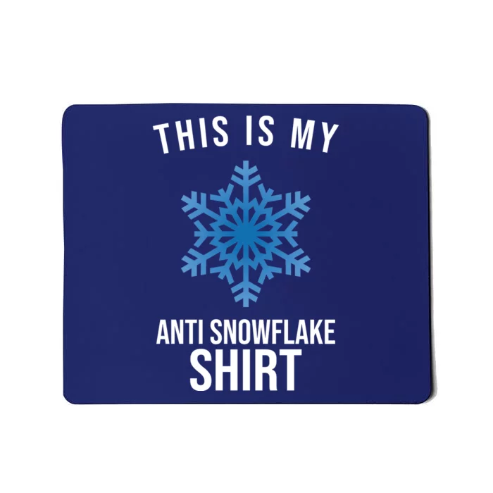 This Is My Anti Snowflake Shirt Winter Mousepad