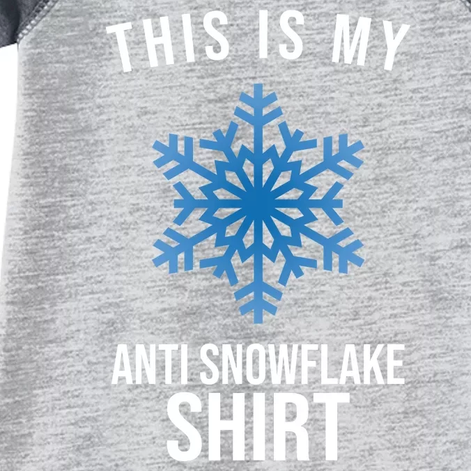 This Is My Anti Snowflake Shirt Winter Infant Baby Jersey Bodysuit