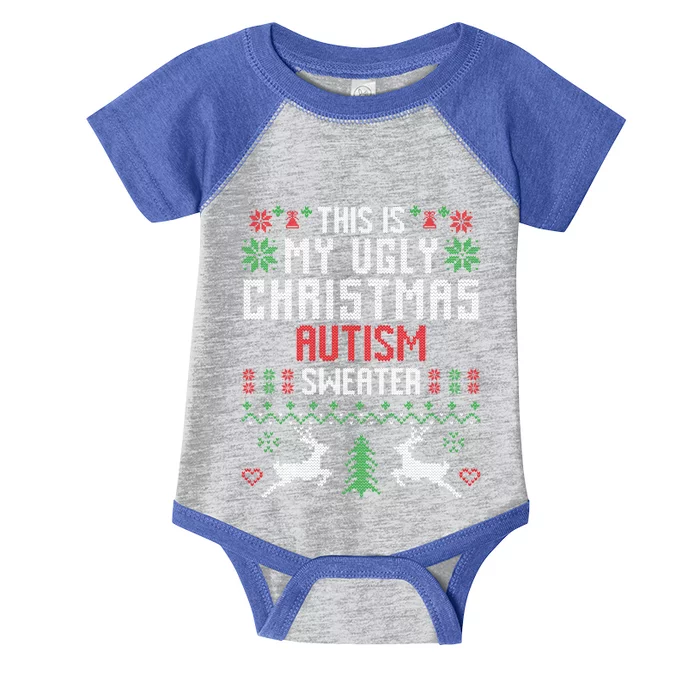 This Is My Ugly Christmas Autism Sweater Cool Gift Infant Baby Jersey Bodysuit