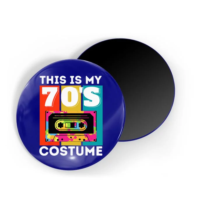 This Is My 70s Costume Funny Retro Vintage 1970s 70s Magnet