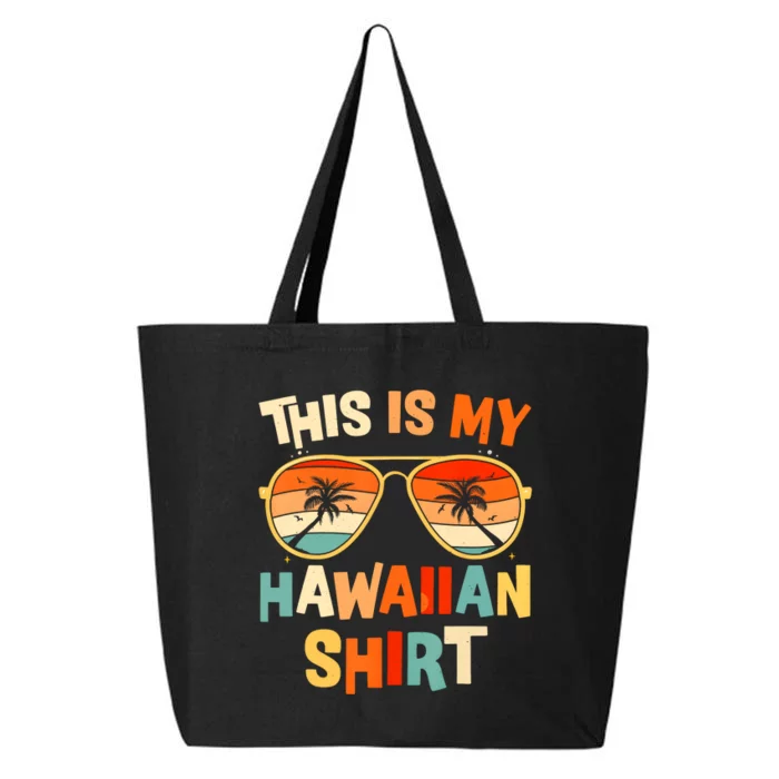 This Is My Hawaiian Tropical Luau Costume Party Hawaii 25L Jumbo Tote