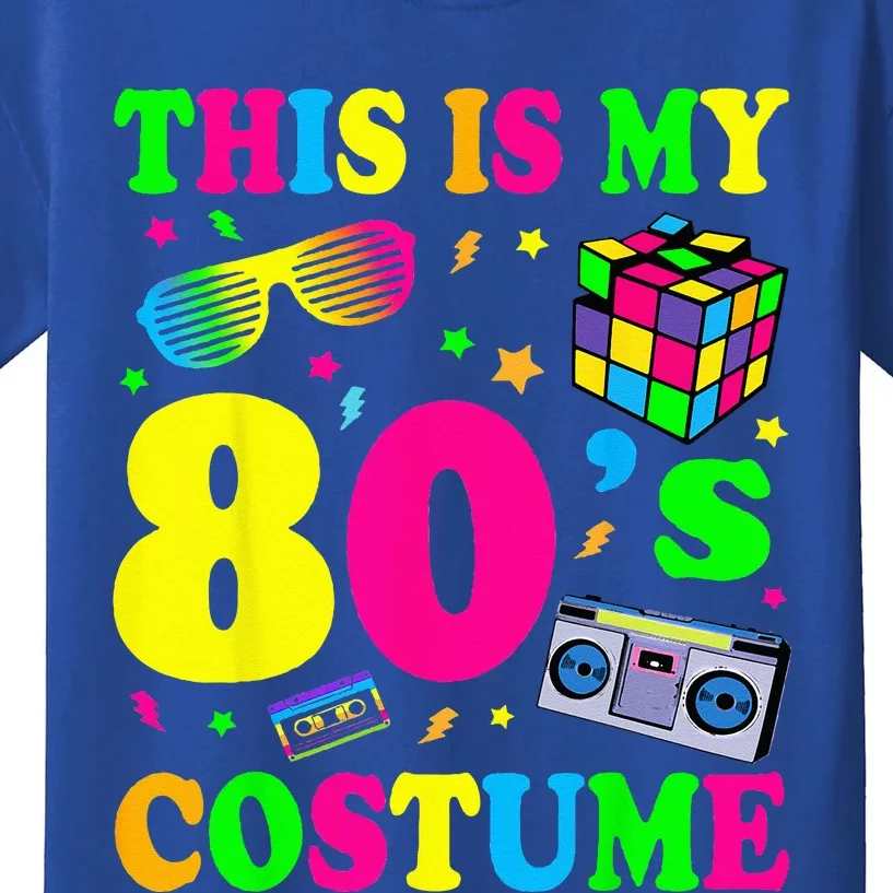 This Is My 80s Costume Fancy Dress Party IdeaHalloween Kids T-Shirt