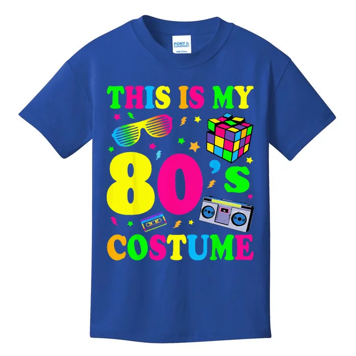 This Is My 80s Costume Fancy Dress Party IdeaHalloween Kids T-Shirt