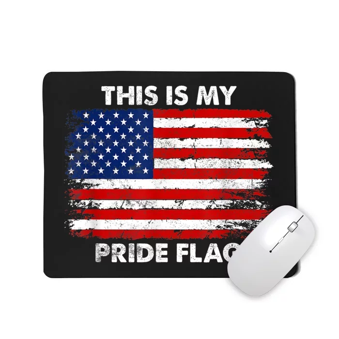 This Is My Pride Flag USA American Mousepad