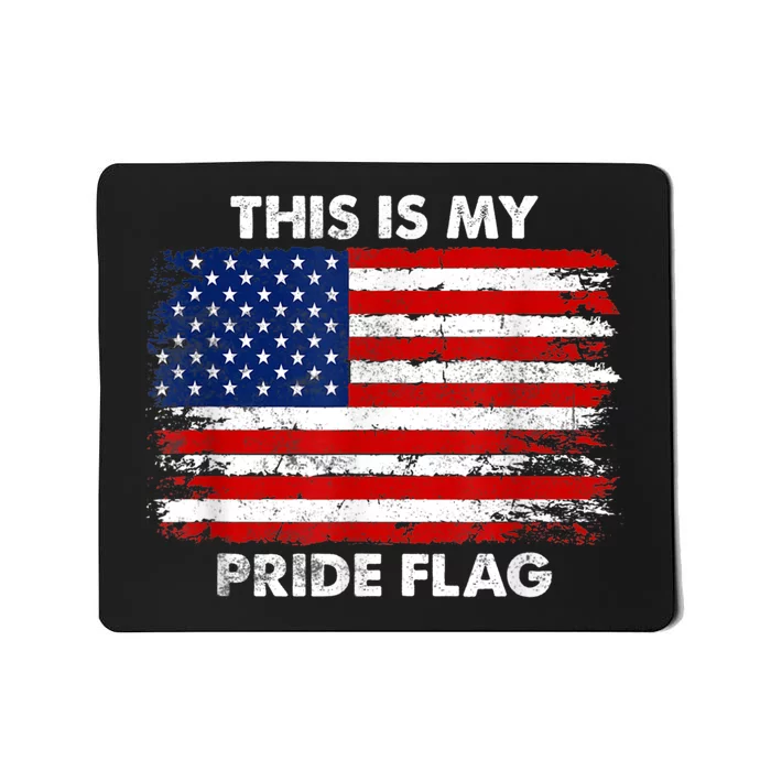 This Is My Pride Flag USA American Mousepad