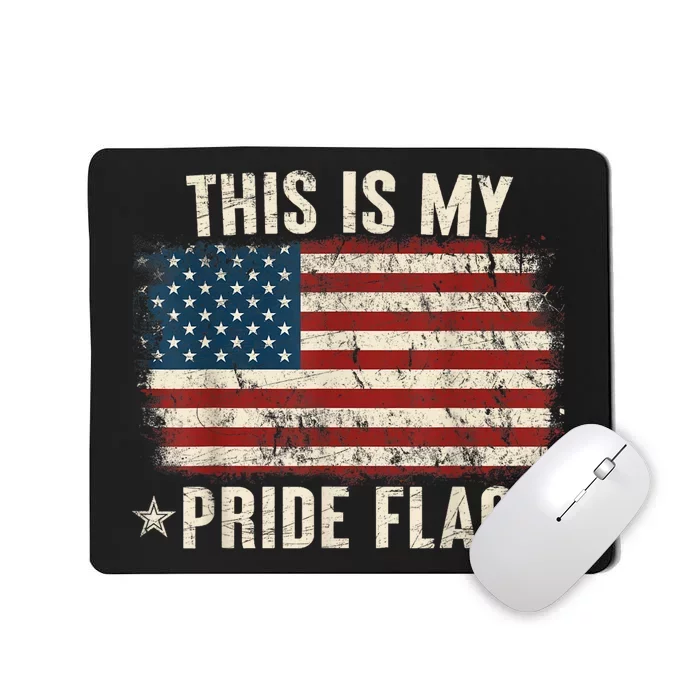 This Is My Pride Flag USA American Mousepad