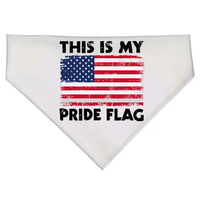 This Is My Pride Flag USA-Made Doggie Bandana