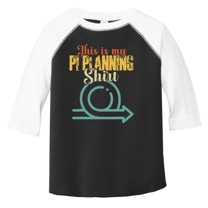 This is my PI Planning Scrum Agile Kanban Scaled Agile Toddler Fine Jersey T-Shirt