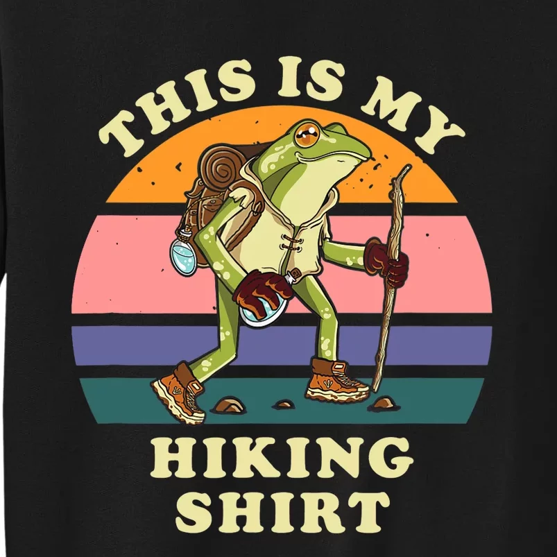 This Is My Hiking Funny Hiker Backpacking Trail Sweatshirt