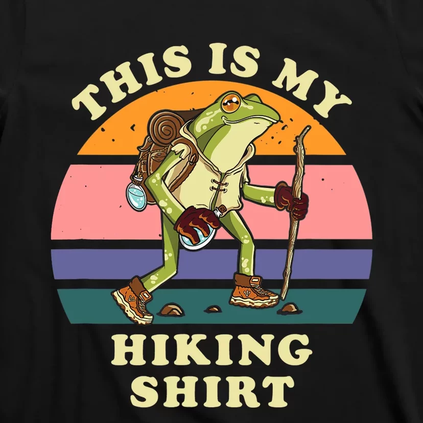 This Is My Hiking Funny Hiker Backpacking Trail T-Shirt