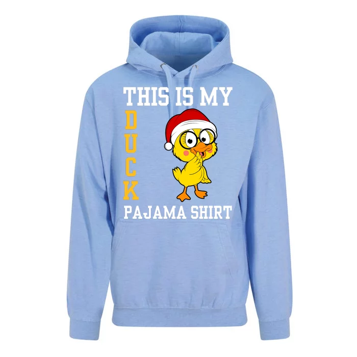 This Is My Duck Pajama Rubber Ducks Slumber Pajamas Party Unisex Surf Hoodie