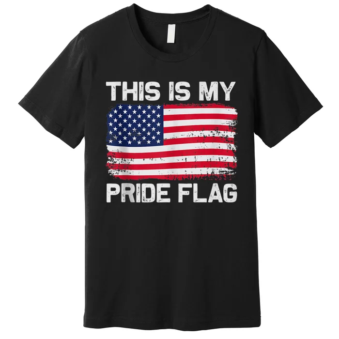 This Is My Pride Flag USA American Premium T-Shirt