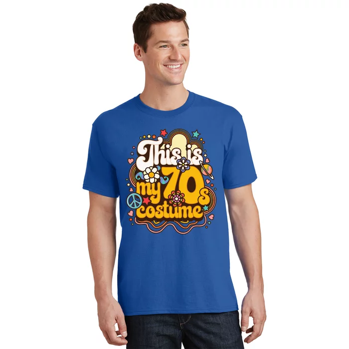 This Is My 70s Costume Theme Party Hippie Retro Friends T-Shirt