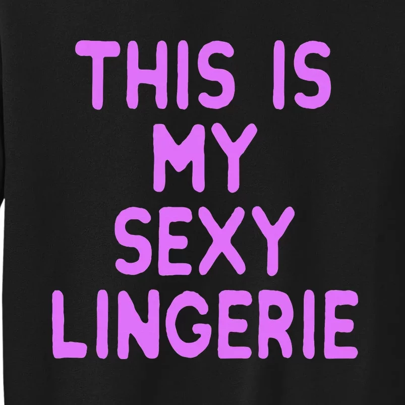 This Is My Sexy Lingerie Night Costume For Wife Sweatshirt