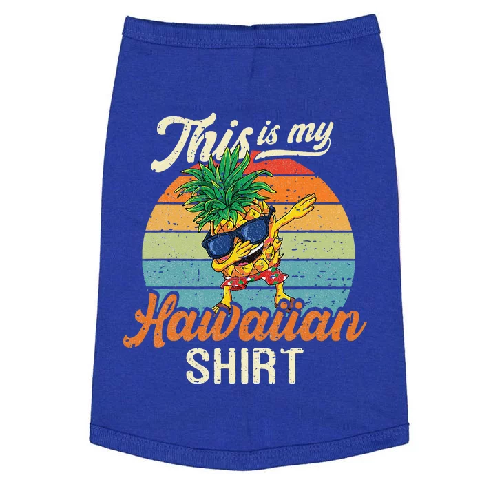 This Is My Hawaiian Aloha Hawaii Summer Doggie Tank